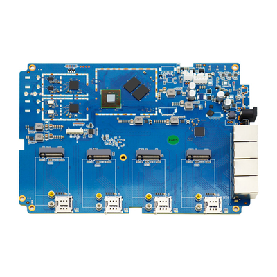 4 SIM の安定した自動販売機の制御板、反干渉のルーター PCB 板
