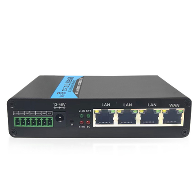 8x 外部アンテナ 5G産業ルーター DC 12V/2A WPA2 WEP WPA